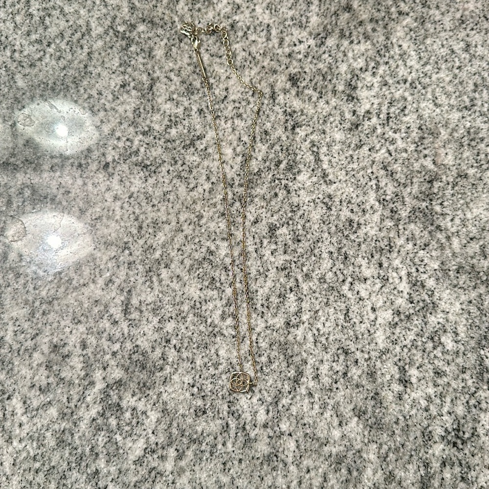 Kendra Scott Logo Necklace